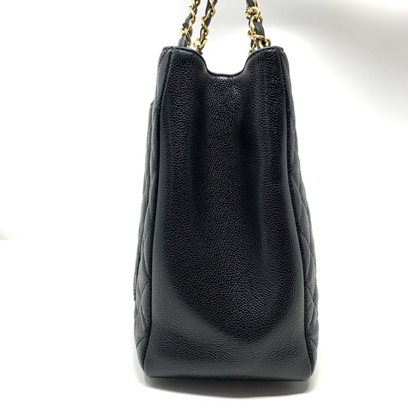100% Auth Chanel Caviar Grand Shopping XL Tote Bag - Picture 6 of 15